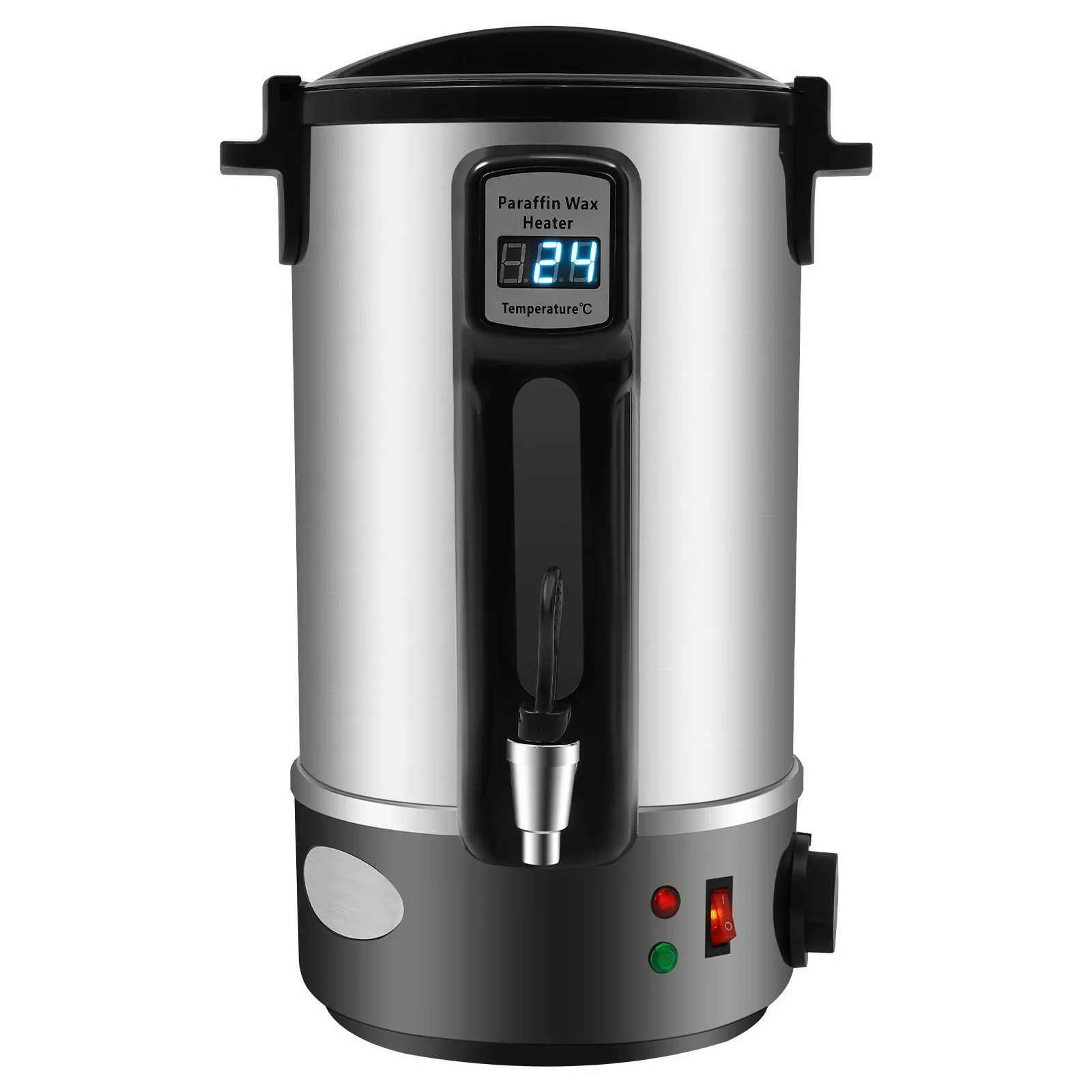 8L/10.8L/12L Wax Melter for Candle Making 1100W Electric LED Wax Melting Pot Wax Warmer Machine Candle DIY Wax Heater with Spout