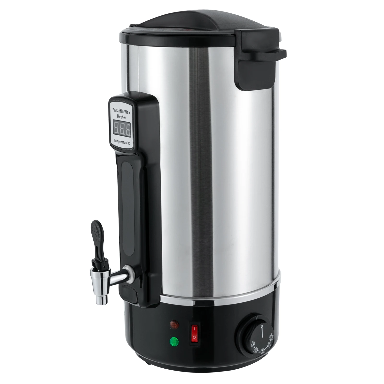 8L/10.8L/12L Wax Melter for Candle Making 1100W Electric LED Wax Melting Pot Wax Warmer Machine Candle DIY Wax Heater with Spout