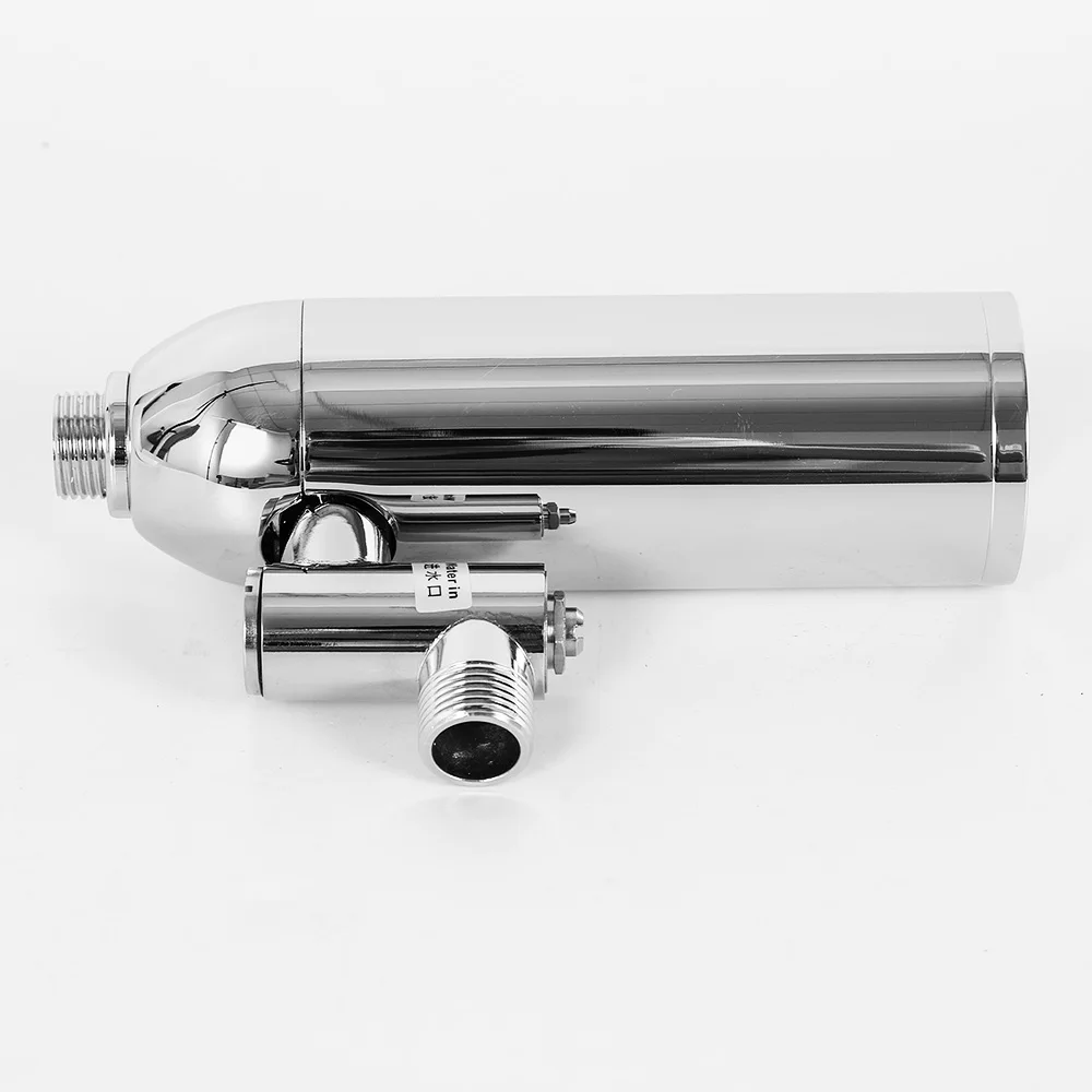 Automatic Sensor Urinal Flush Valve, Brass Electroplated, Water-Saving, Hygienic, Easy Installation, Powered by DC6V or AC220V,