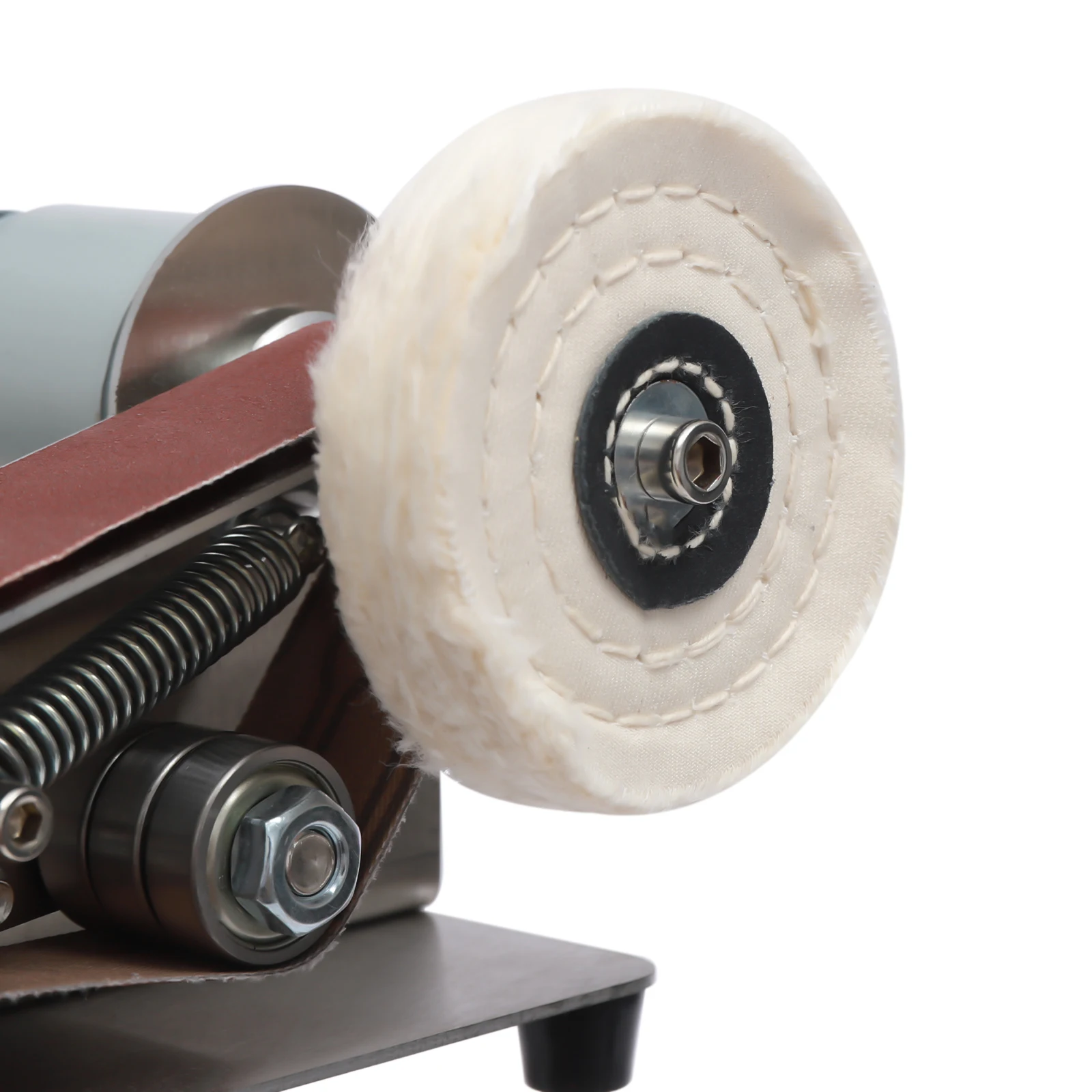 Electric Belt Sander Sand Belt Machine 775 Motor Corded Electric Adjustable Polisher EU Standard For DIY Woodworking Handicrafts