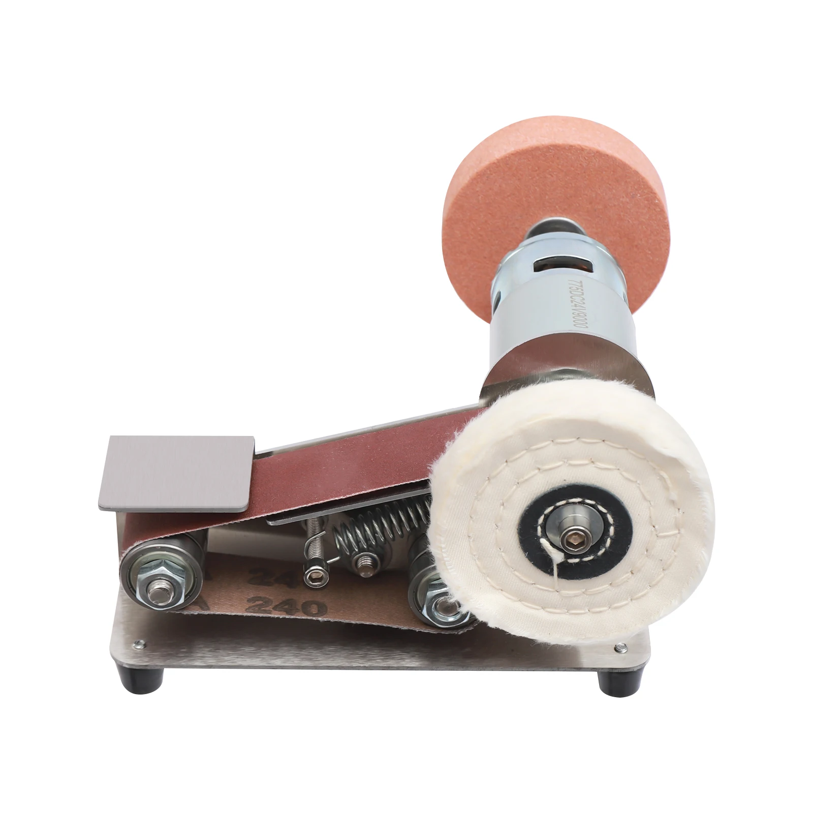 Electric Belt Sander Sand Belt Machine 775 Motor Corded Electric Adjustable Polisher EU Standard For DIY Woodworking Handicrafts
