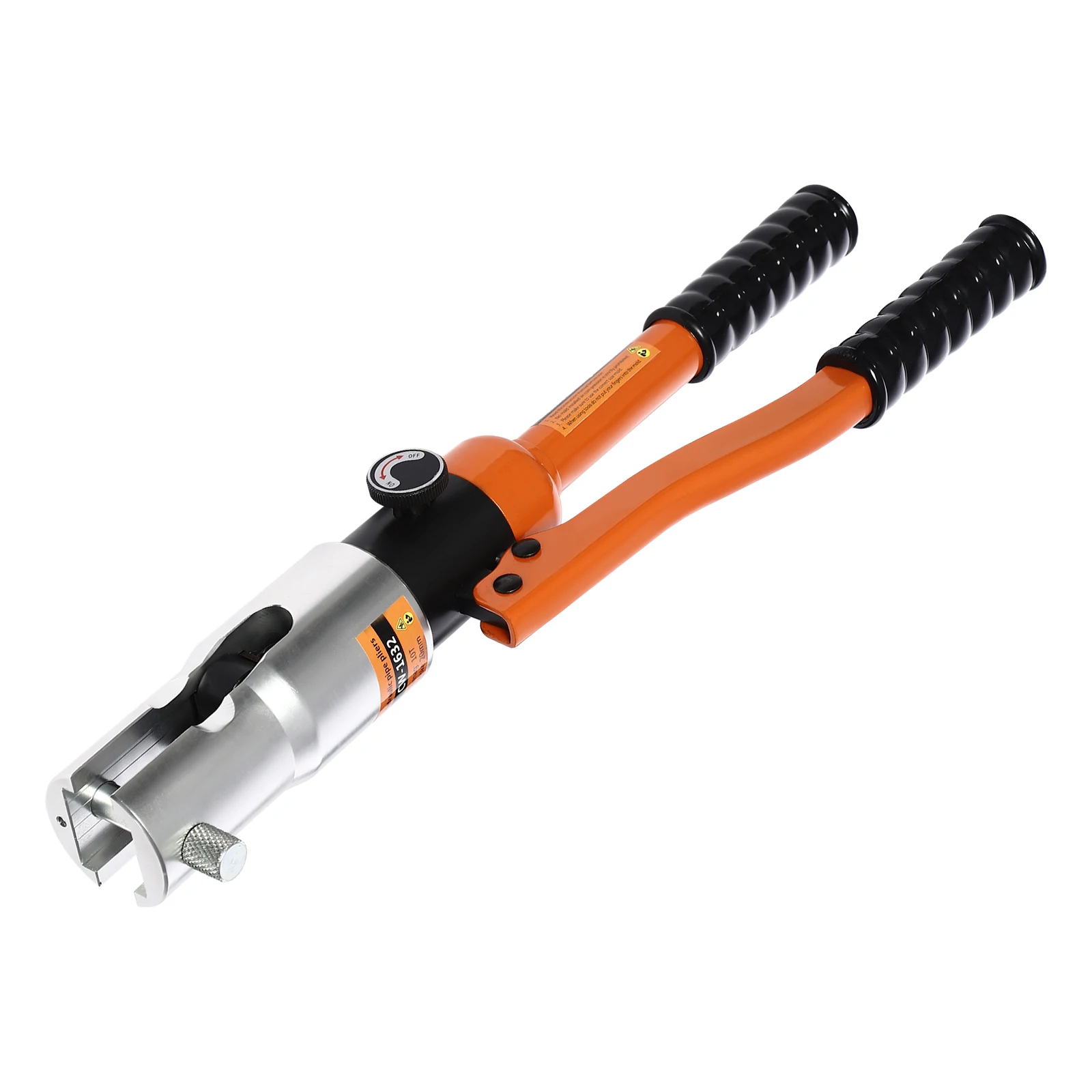 Professional Crimping Pliers 10 Ton Hydraulic PressIing Tool Portable 360° Press Tool Set with TH Molds/U Molds/ V Molds/M Molds
