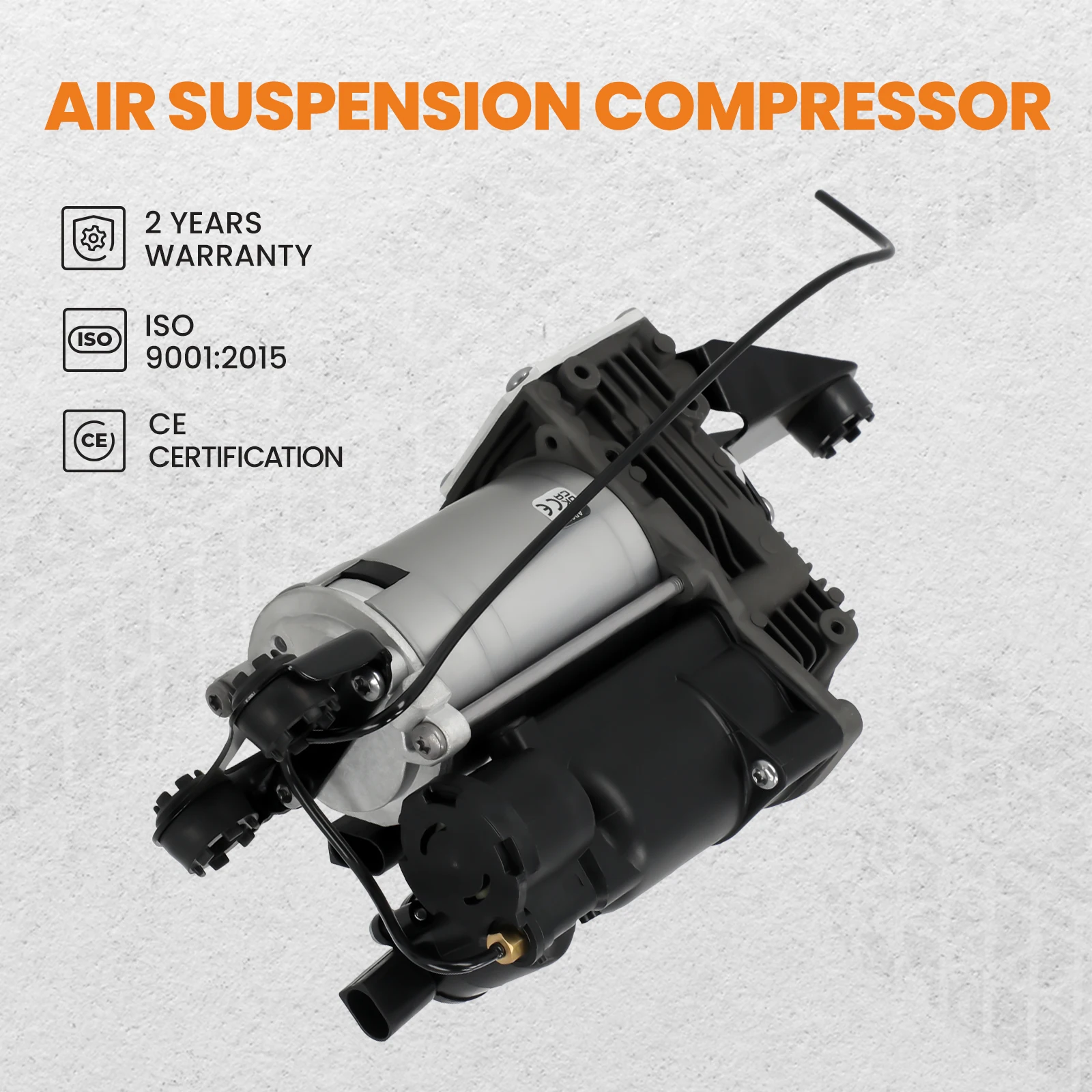 Air Spring Suspension Compressor Pump for BMW E61 37206792855 w/ Warranty Shock Absorber Parts