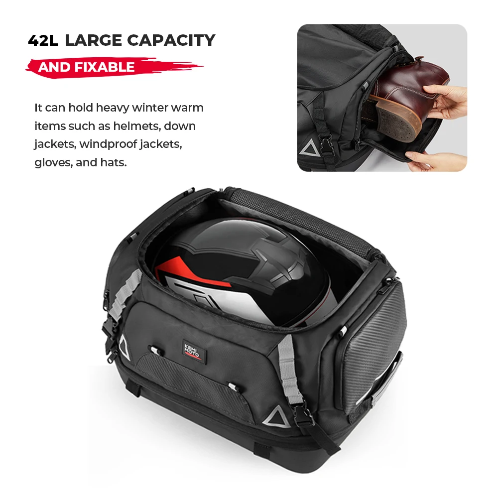 Motorcycle Tail Bags Universal For BMW R1200GS R1250GS R 1200GS R 1250 GS GSA ADV LC Tailbag Luggage Panniers Rack Top Cases
