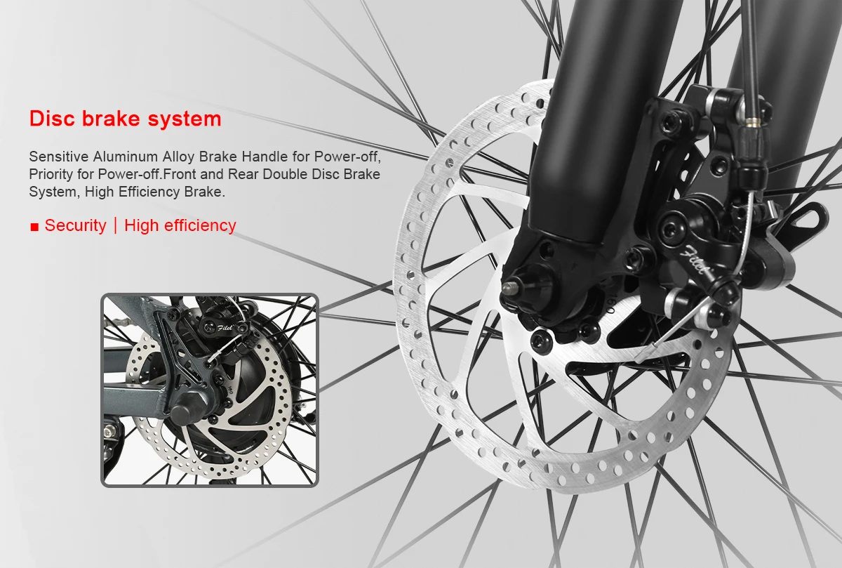 SAMEBIKE SY26II E-Bike Brushless Motor 36V13AH Lithium Battery Electric Bike 26Inch Tire Adult All Terrain Electric Bicycle