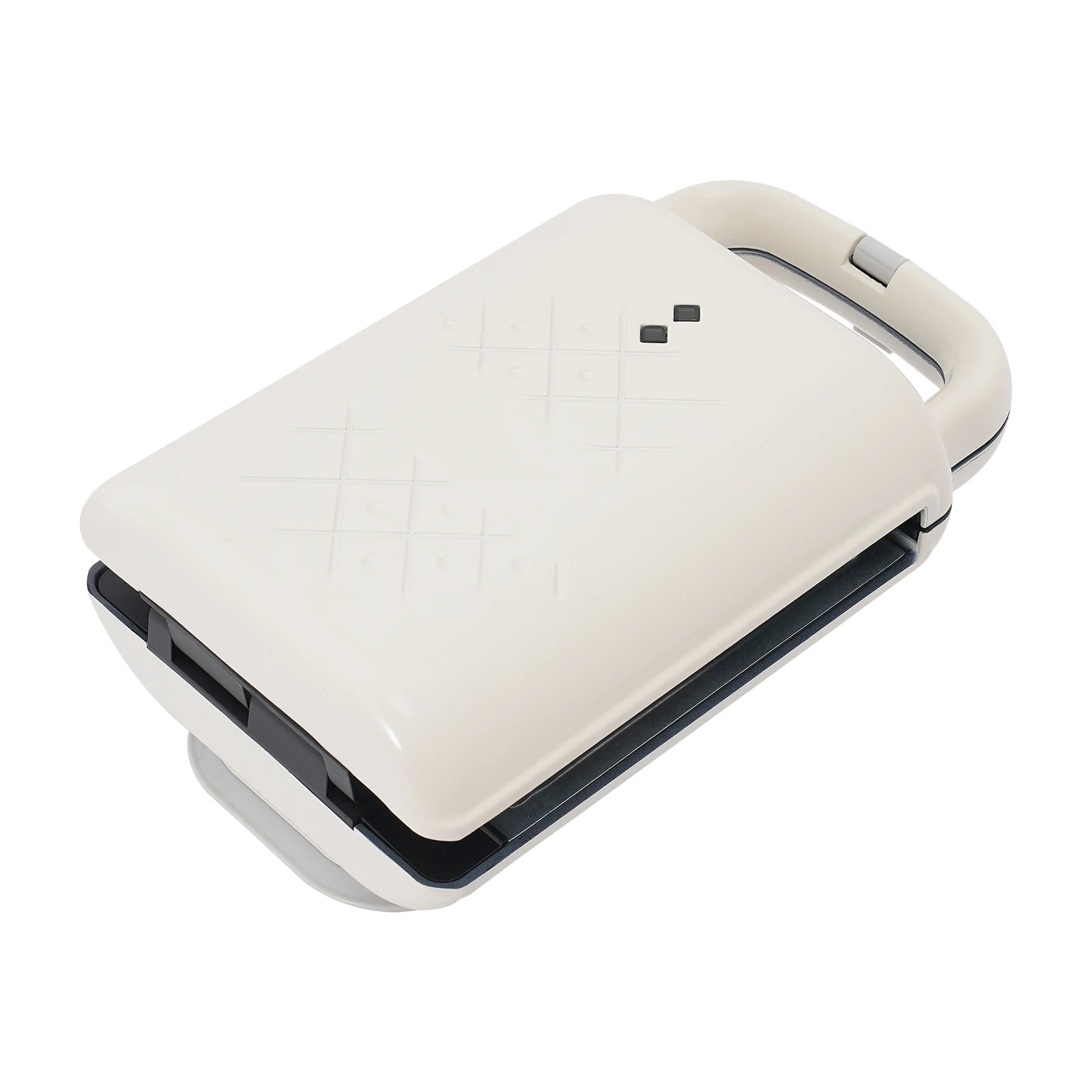 Electric Waffles Maker Sandwich Non-stick Skillet Waffle Baking Pan Double-side Heating Bread Roaster White for Home