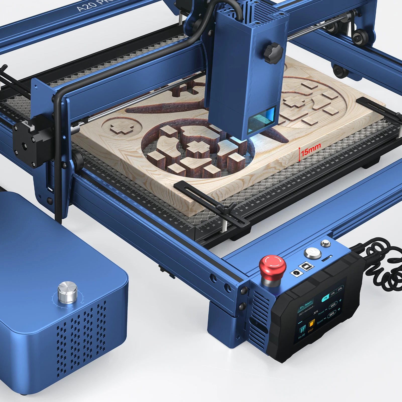 ATOMSTACK A20 Pro Laser Engraver 130W Engraving Cutting Machine with F30 Pro Air Assist Kit EU Newly designed laser