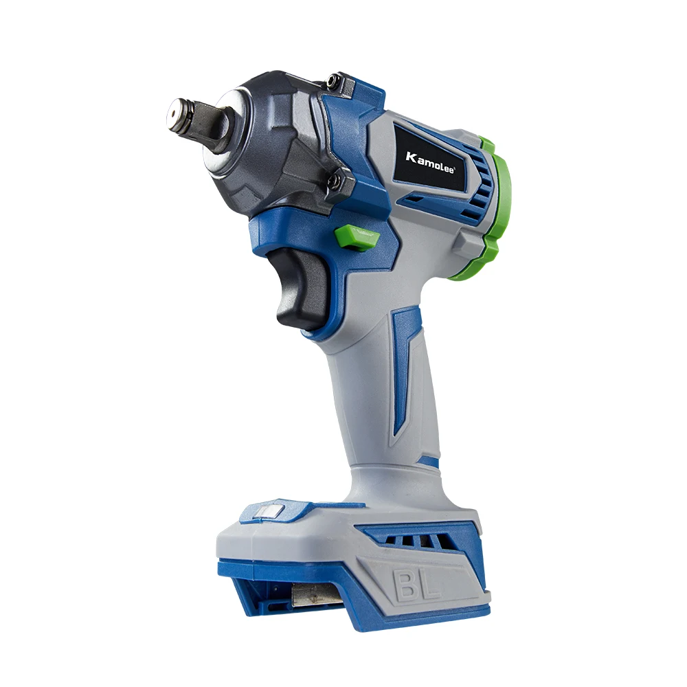 Kamolee 1200N.M Torque Brushless Electric Impact WrenchIn 1/2 1/4 Lithium-Ion Battery