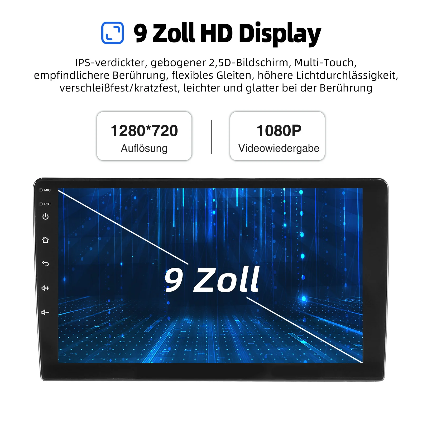 ESSGOO 9" For Toyota Corolla Verso 2003-09 Android 14 Car Stereo Radio Wireless Carplay Android Auto GPS Nav 4G WIFI DSP 6+128G