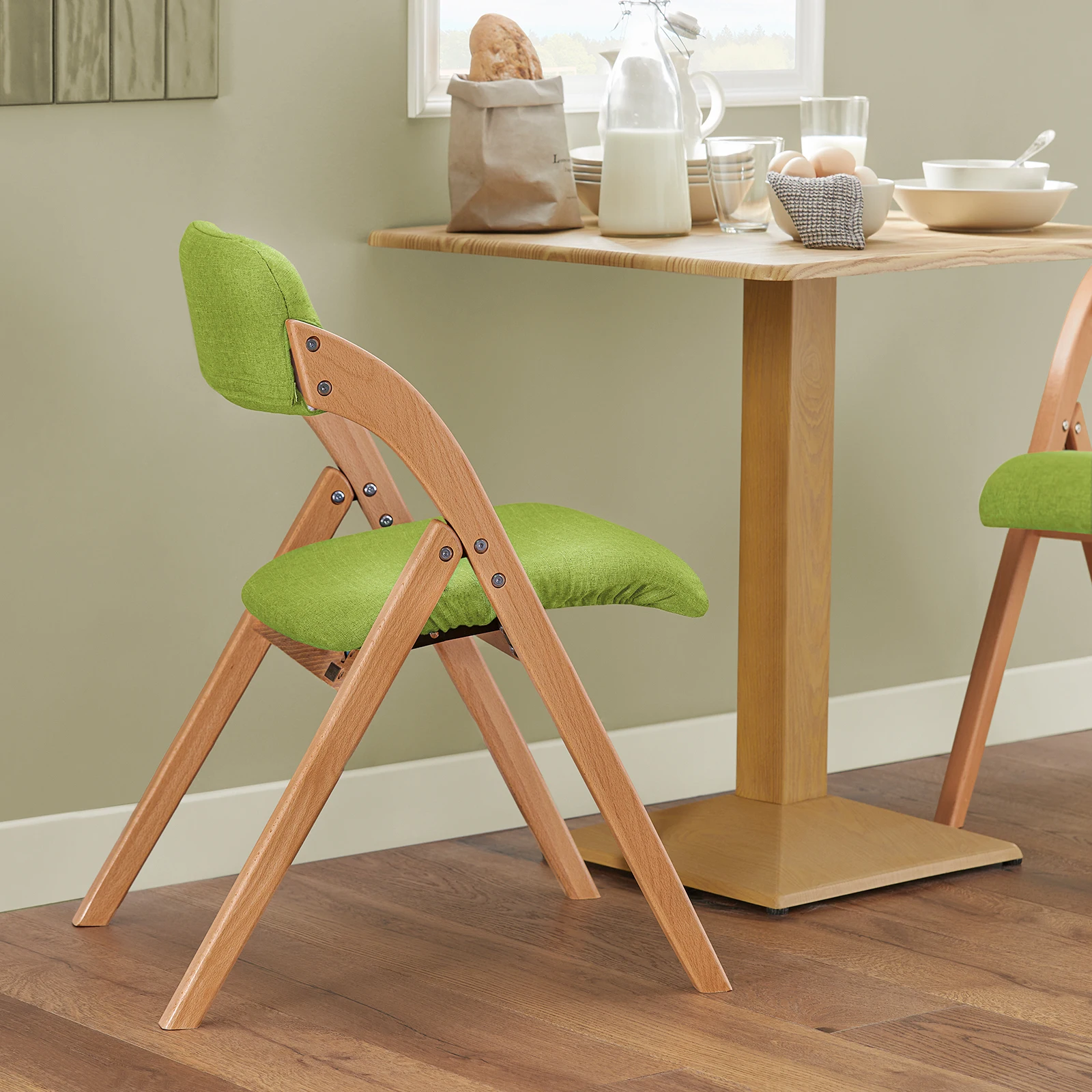 Sobuy Fst92 Folding Chairs Kitchen Chairs with Padded Seat and Backrest Seating Group Guest Chairs
