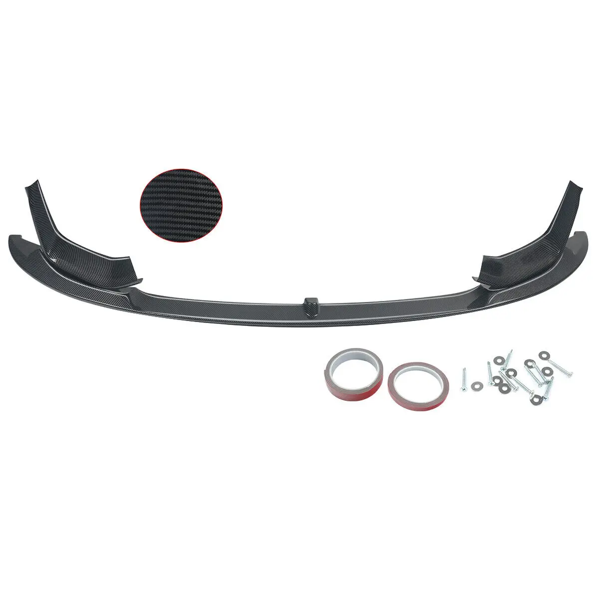 Front Lip Bumper FOR BMW F80 F82 F83 M3 M4 3 4 Series F30 F33 2015-2020 CARBON STYLE FRONT SPLITTER LIP SPOILER M PERFORMANCE
