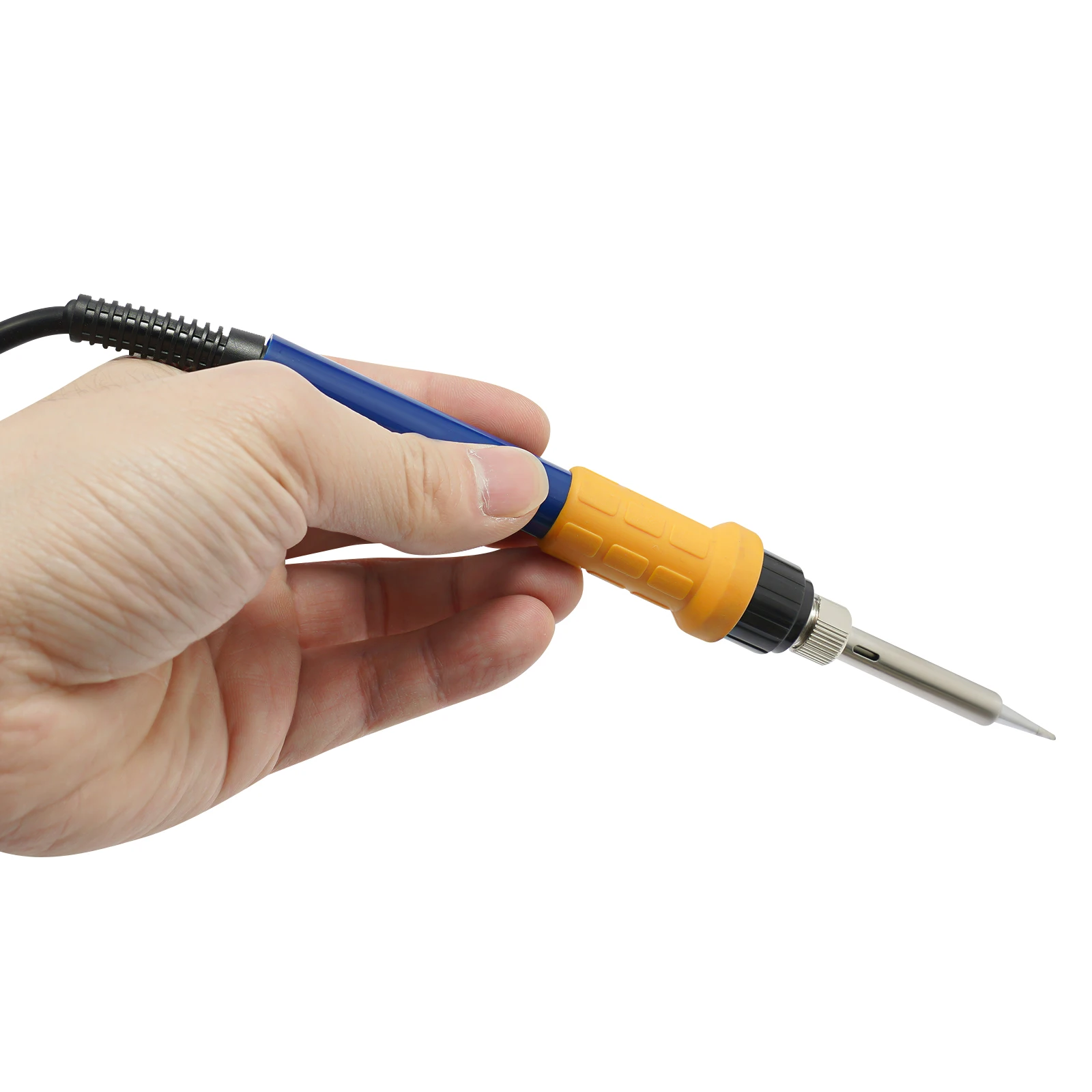 1200W Hot Air Rework SMD Soldering Station With Heat Gun Set Temperature LED Screen Display For Electronics Repairs