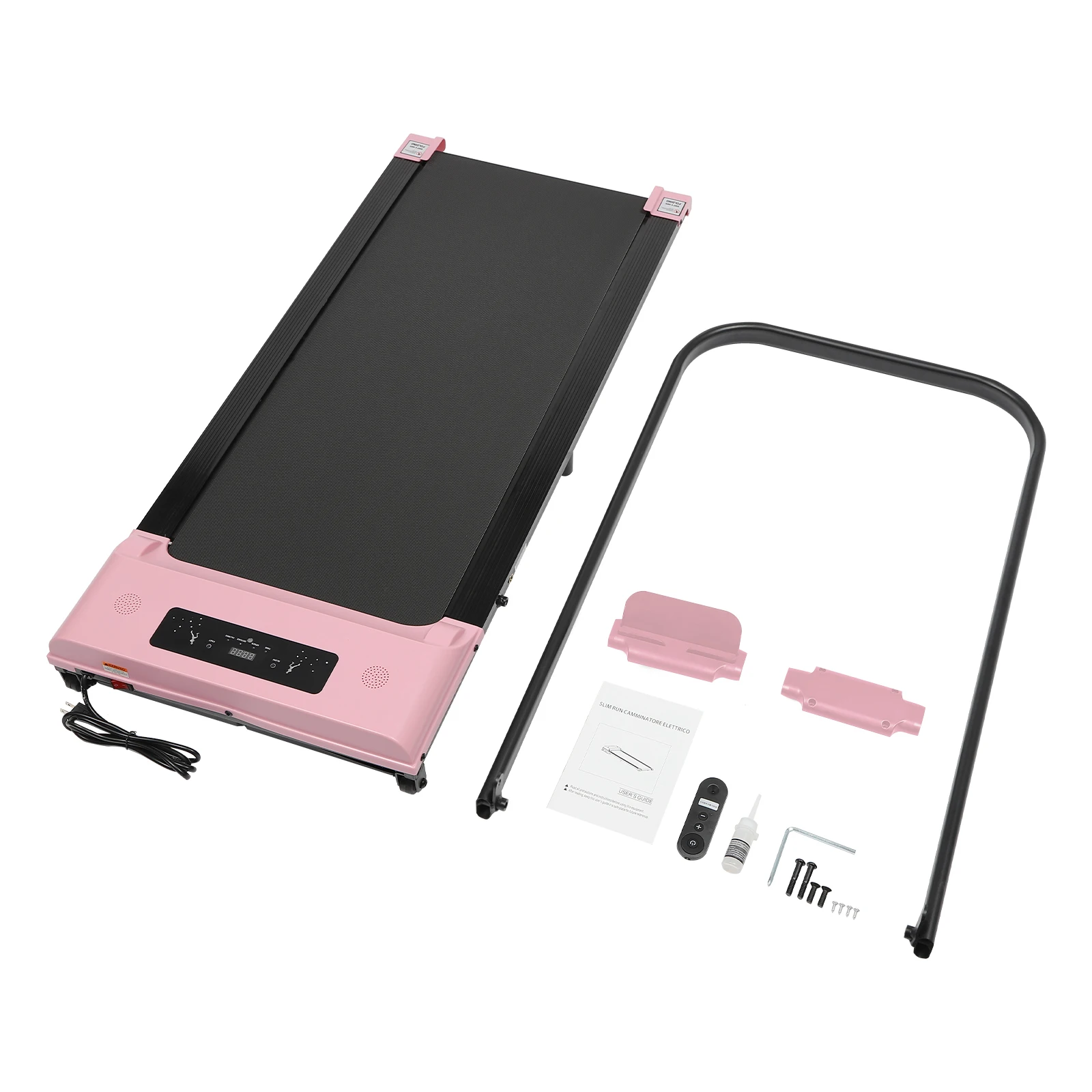 Folding Treadmill LED Display Screen 3.0HP Under Desk Electric Treadmill Walking Pure Copper Silent Motor
