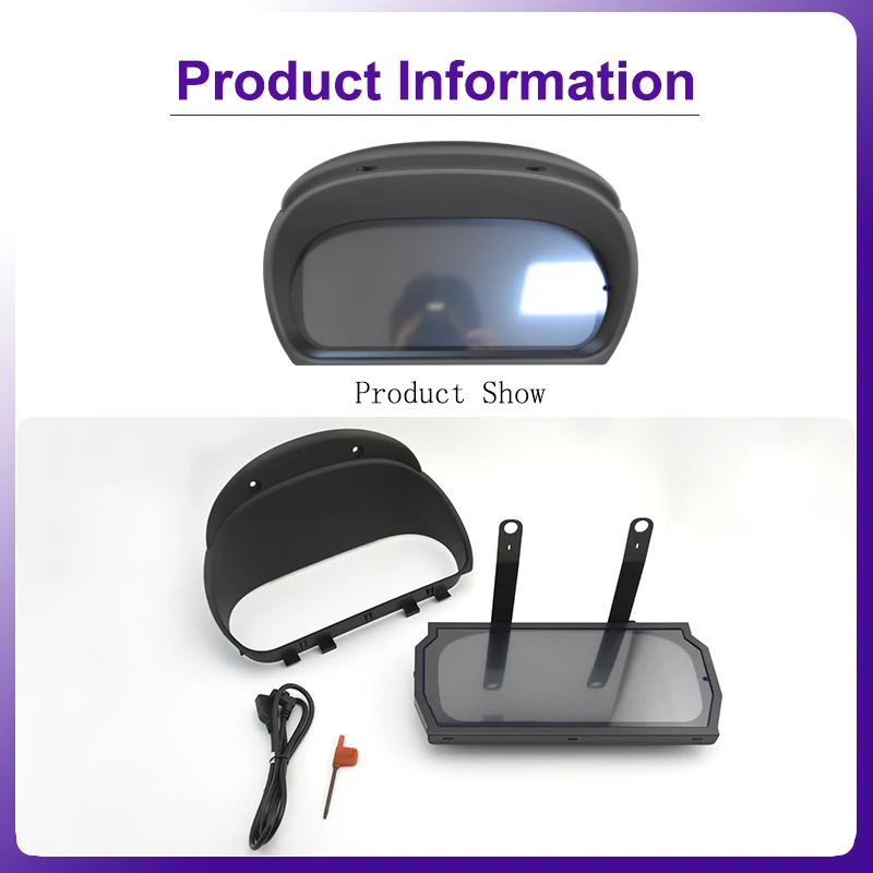 AUTOTOP 12.3" 1920*720 Linux Car LCD Dashboard For BMW 3 Series E90 E91 E92 2005-2012