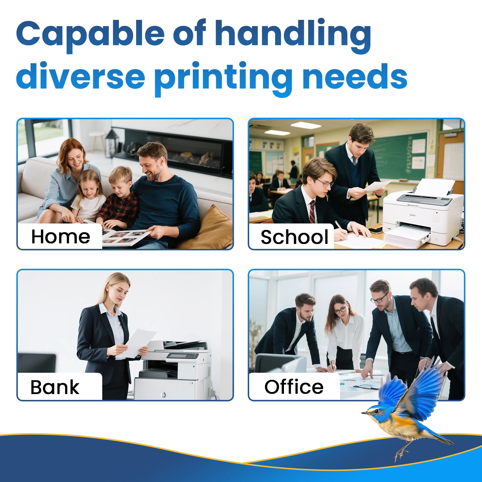 Jhaan 130A Compatible with HP CF350A CF351A CF352A CF353A Toner Cartridges for HP Color Laserjet Pro MFP M176n M177fw Printers