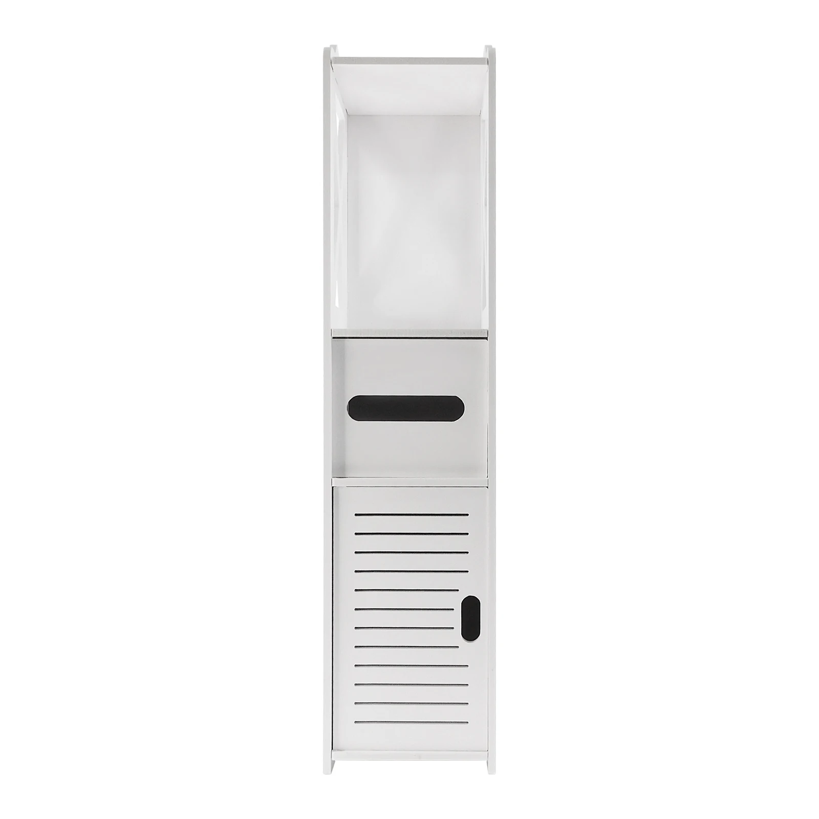 Bathroom Floors Cabinet with Paper Towel Drawer & Cupboard Storage Organizer Home Furnitures 80*20*18cm
