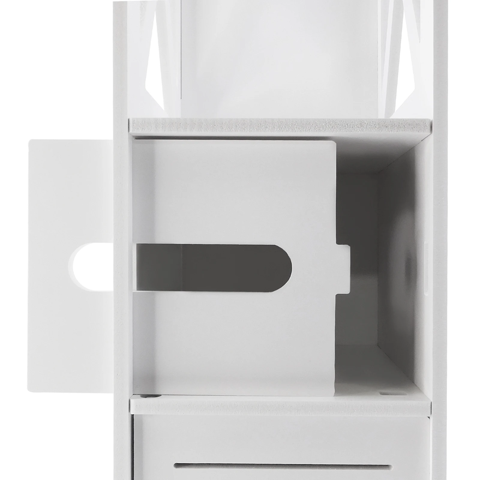 Bathroom Floors Cabinet with Paper Towel Drawer & Cupboard Storage Organizer Home Furnitures 80*20*18cm