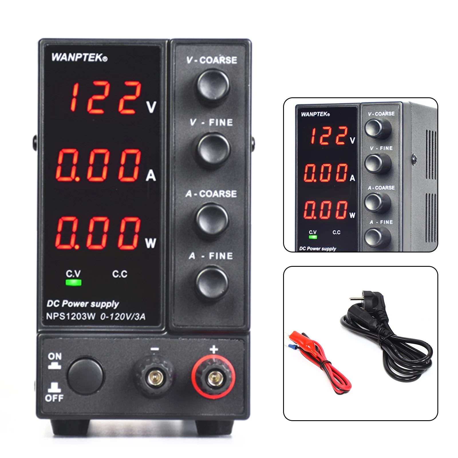 0-120V 0-3A 360W Adjustable DC Laboratory Power Supply AC Transformer Power Supply Laboratory Power Supply DC power supply