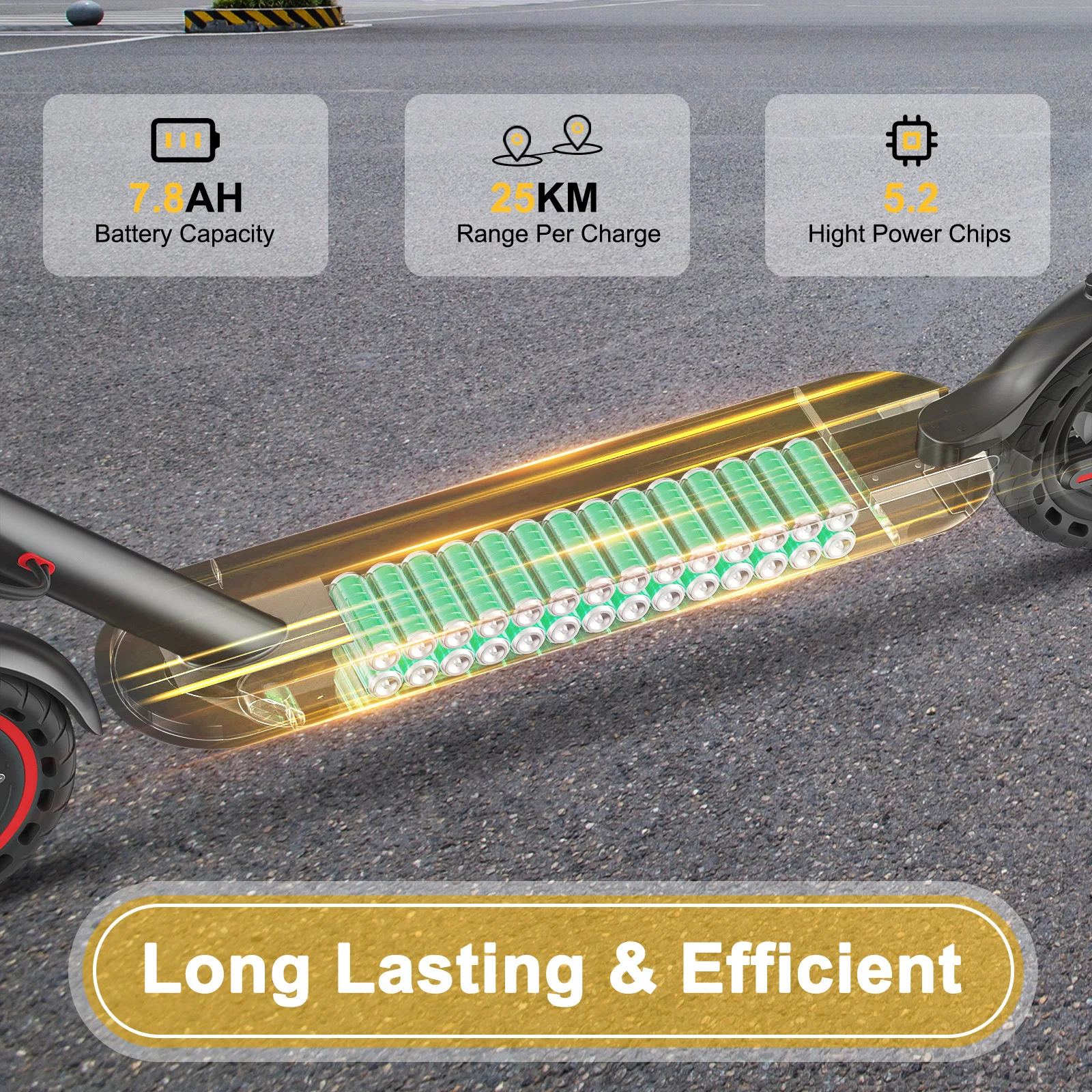 JUICEASE 2025 Solid Tire Electric Scooter 8.5/10 Inch 25/35KM Range Waterproof Escooter Remarkable Max Speed Scooter Electric