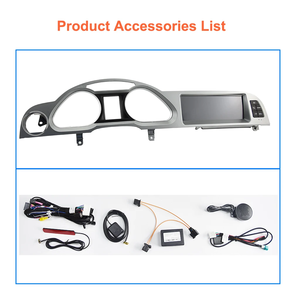 Bonroad 8.8 "CarPlay Android 14 Auto Radio For Audi A6 C6 4f 2005-2012 MMI 2G 3G Car Stereo Multimedia Player Screen Headunit