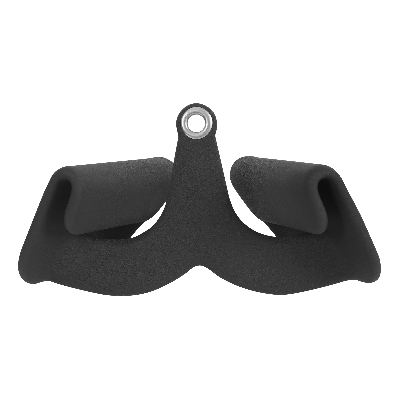 7PCS Home Gym Fitness Rowing V-Bar| Pull Down Bar for Cable Machine Attachments| Biceps Triceps Back Blaster Hand Grips