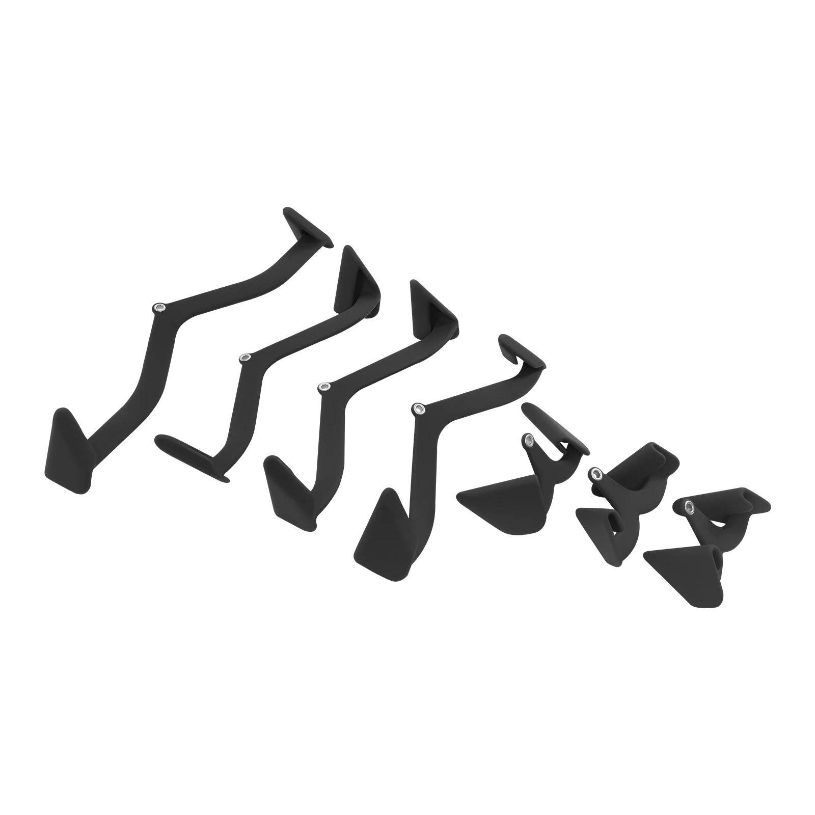 7PCS Home Gym Fitness Rowing V-Bar| Pull Down Bar for Cable Machine Attachments| Biceps Triceps Back Blaster Hand Grips