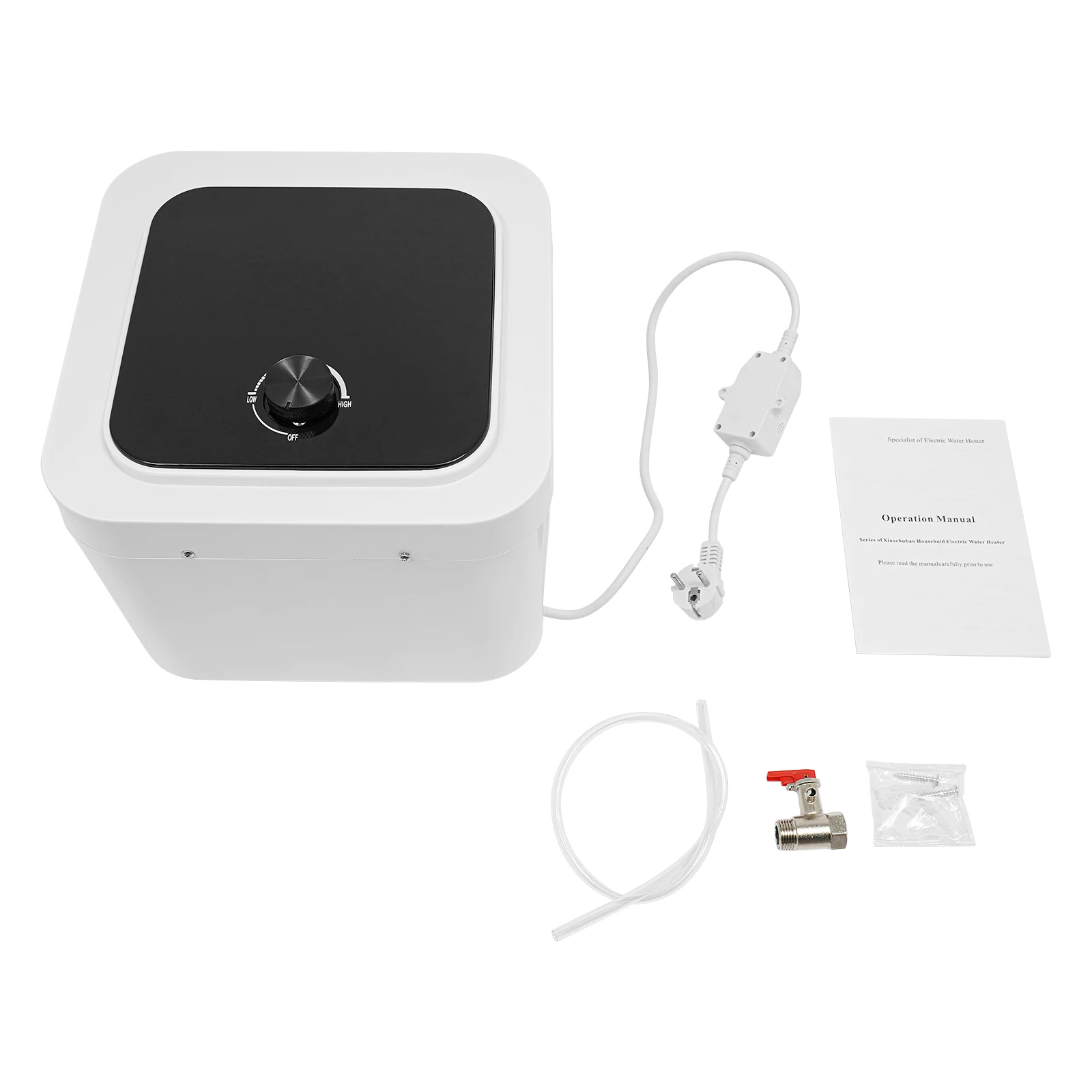 6/8L Water Heater, 1500W Water Heater, Electric Mini Tank Water Heater, Bathroom Kitchen Instant Electric Water Heater