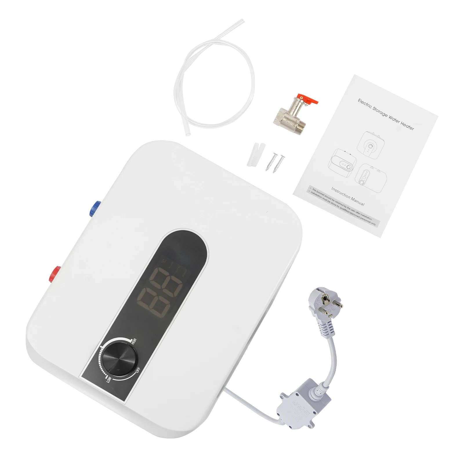 6/8L Water Heater, 1500W Water Heater, Electric Mini Tank Water Heater, Bathroom Kitchen Instant Electric Water Heater