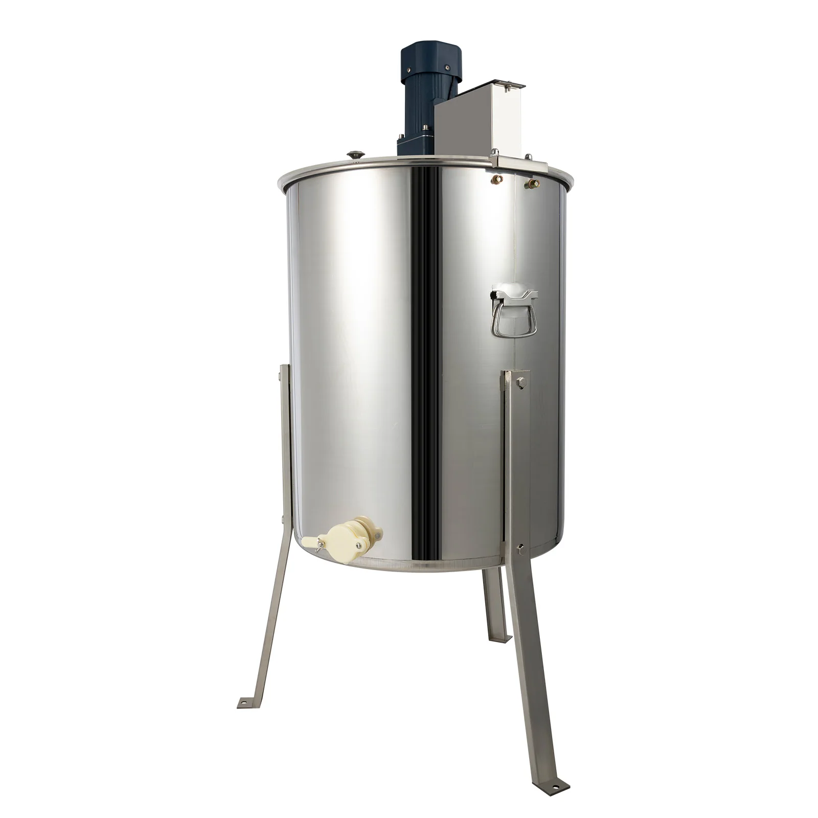Electric Honey Extractor 10Kg Stainless Steel Beekeeping Extraction 4 Frame Honeycomb Spinner Crank Honey Centrifuge 270rpm
