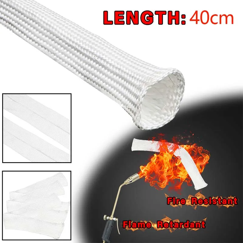 40CM Exhaust Glass Fibre Hose Lagging Insulation For Webasto For Eberspacher Heater Auto Heater Parts