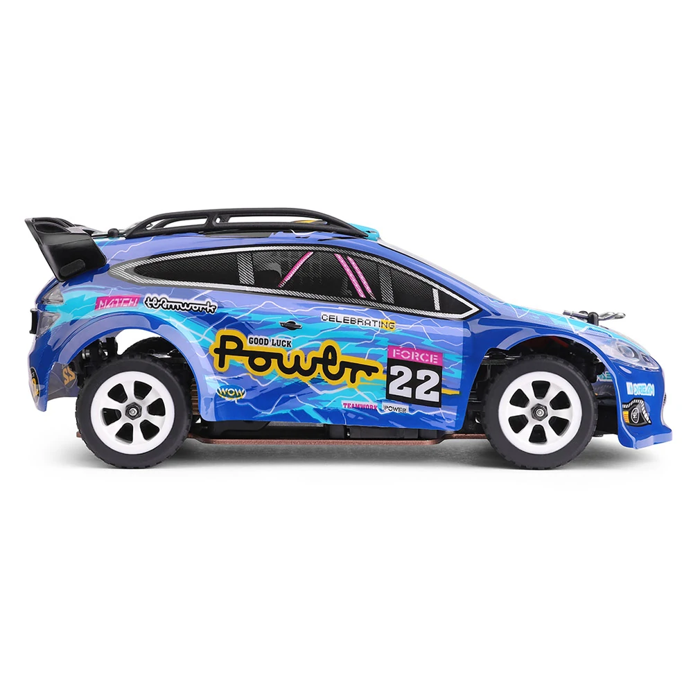 Brushed RTR RC Car Wltoys 284010 1/28 2.4G 4WD Drift LED Lights 30m/h High Speed Full Proportional Vehicle Models Toy