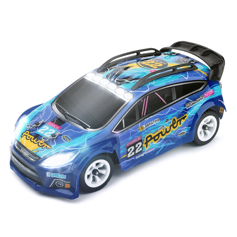 Brushed RTR RC Car Wltoys 284010 1/28 2.4G 4WD Drift LED Lights 30m/h High Speed Full Proportional Vehicle Models Toy