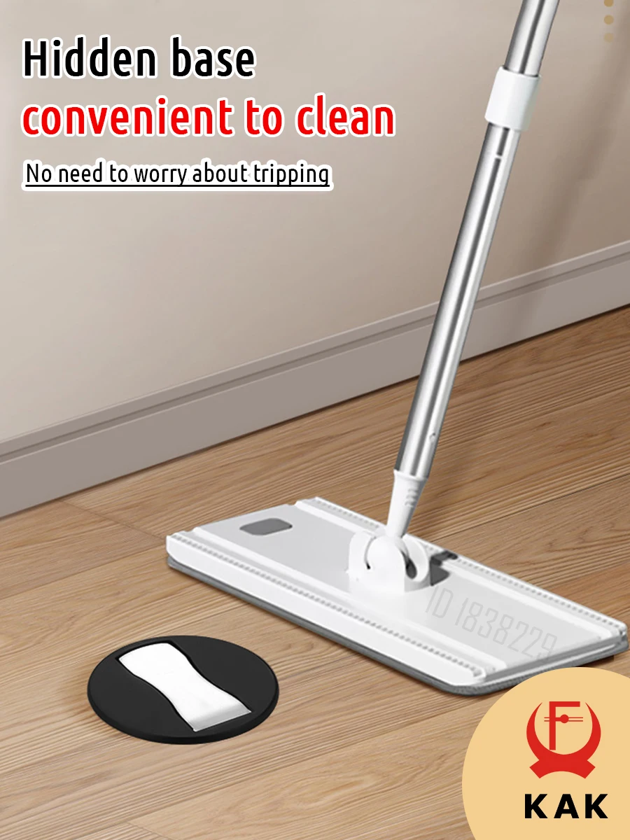KAK 2PCS Adjustable Door Stop Punch-free Magnetic Anti-collision Door Stopper Invisible Floor Door Stop Wall Protect Hardware