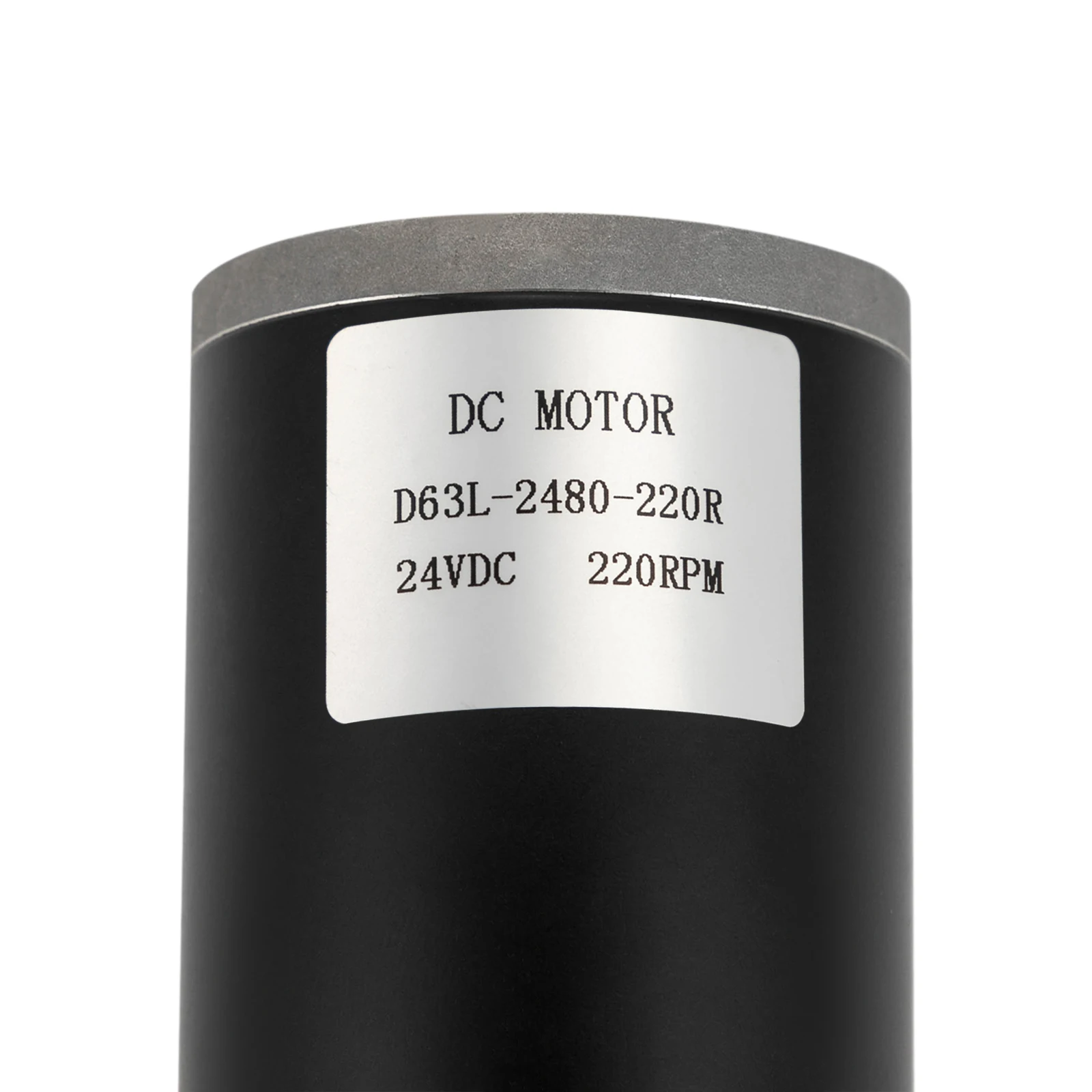Micro DC Motor DC Gear Motor Electric Geared Motor DC Reduction Motor Self-Locking Motor Left/ Right(Selectable) 80W-24V 220RPM