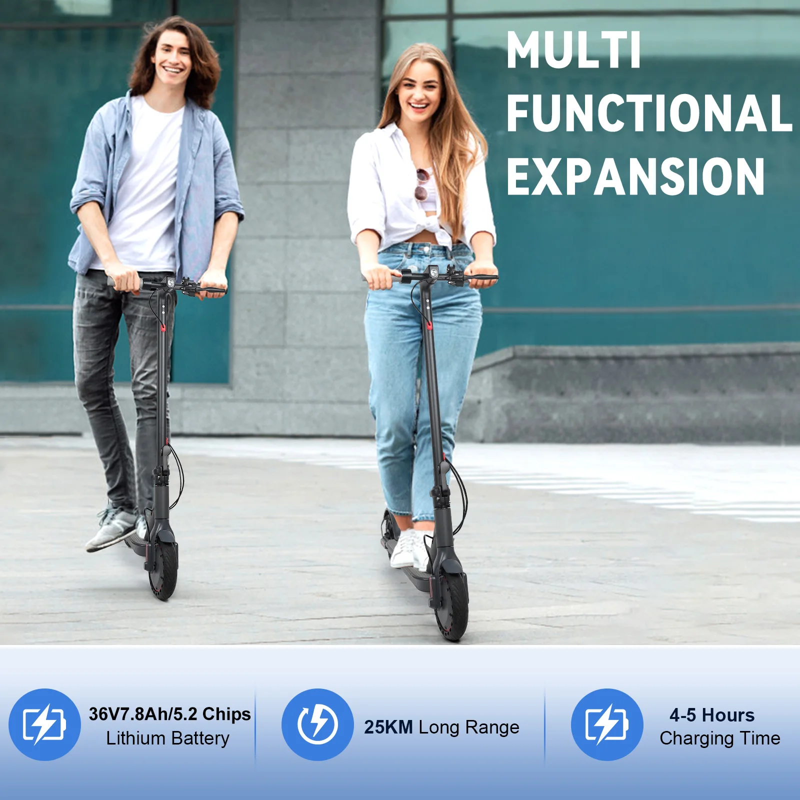 JUICEASE TX01 Electric Scooter for Adults 7.8Ah Super High Powerful Motor up to 8-25KM Range Smart APP Electric Scooter with 5.2 Chips