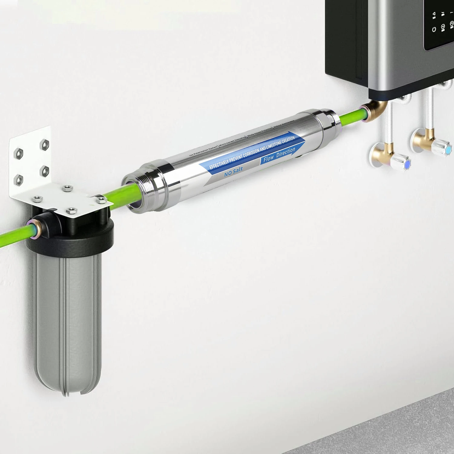 LPS Water Softener House Scale Inhibition System Descaler Water Filter purify Home LPS Scale Inhibition System DN20