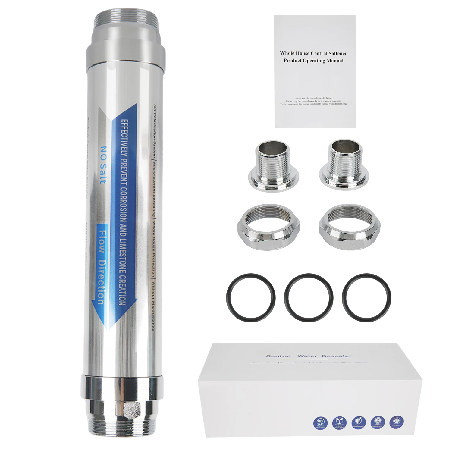 LPS Water Softener House Scale Inhibition System Descaler Water Filter purify Home LPS Scale Inhibition System DN20