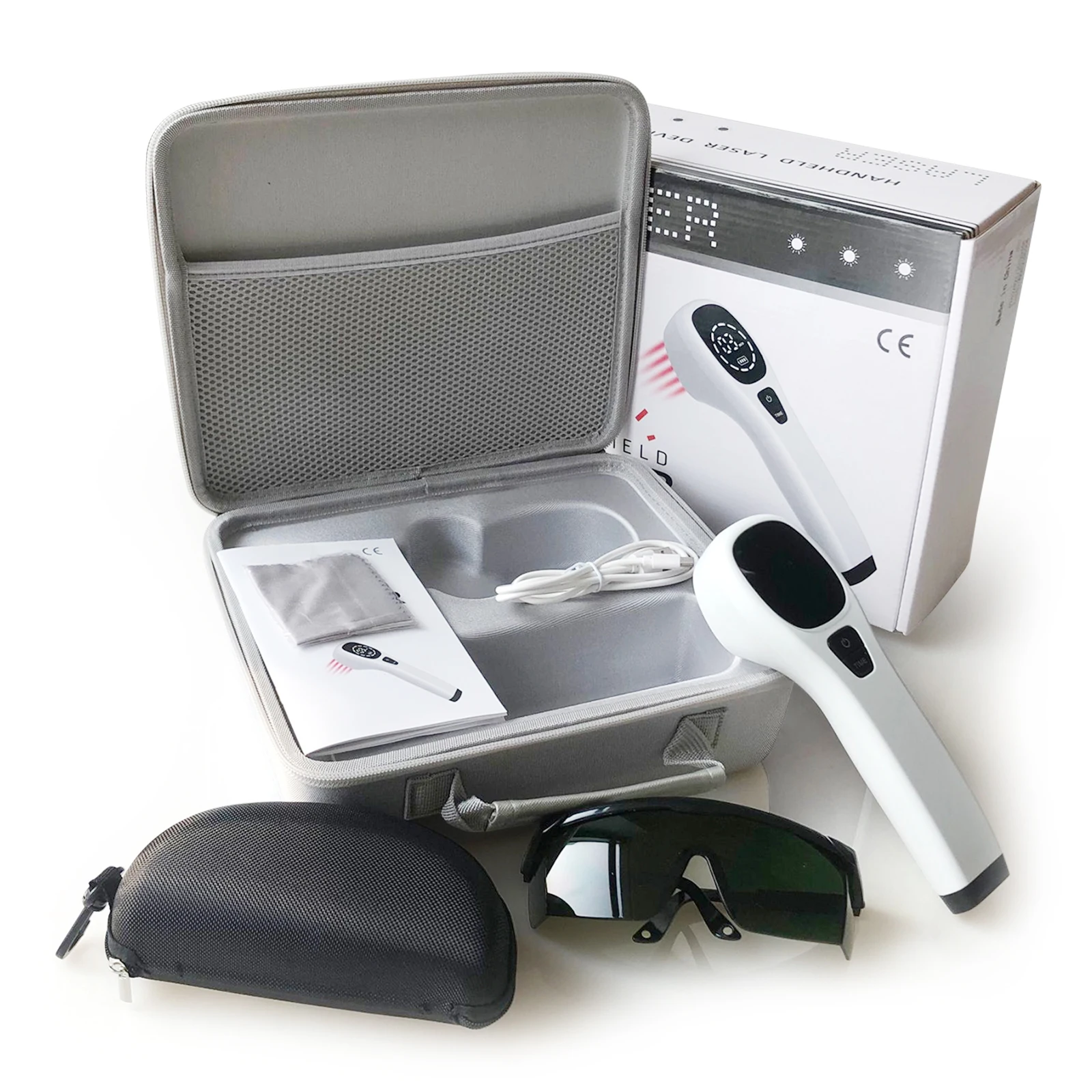 4x808nm Laser Therapy Device for Body Pain Relief LLLT Physiotherapy Equipment for Knee Pain Arthritis Frozen Shoulder for Horse