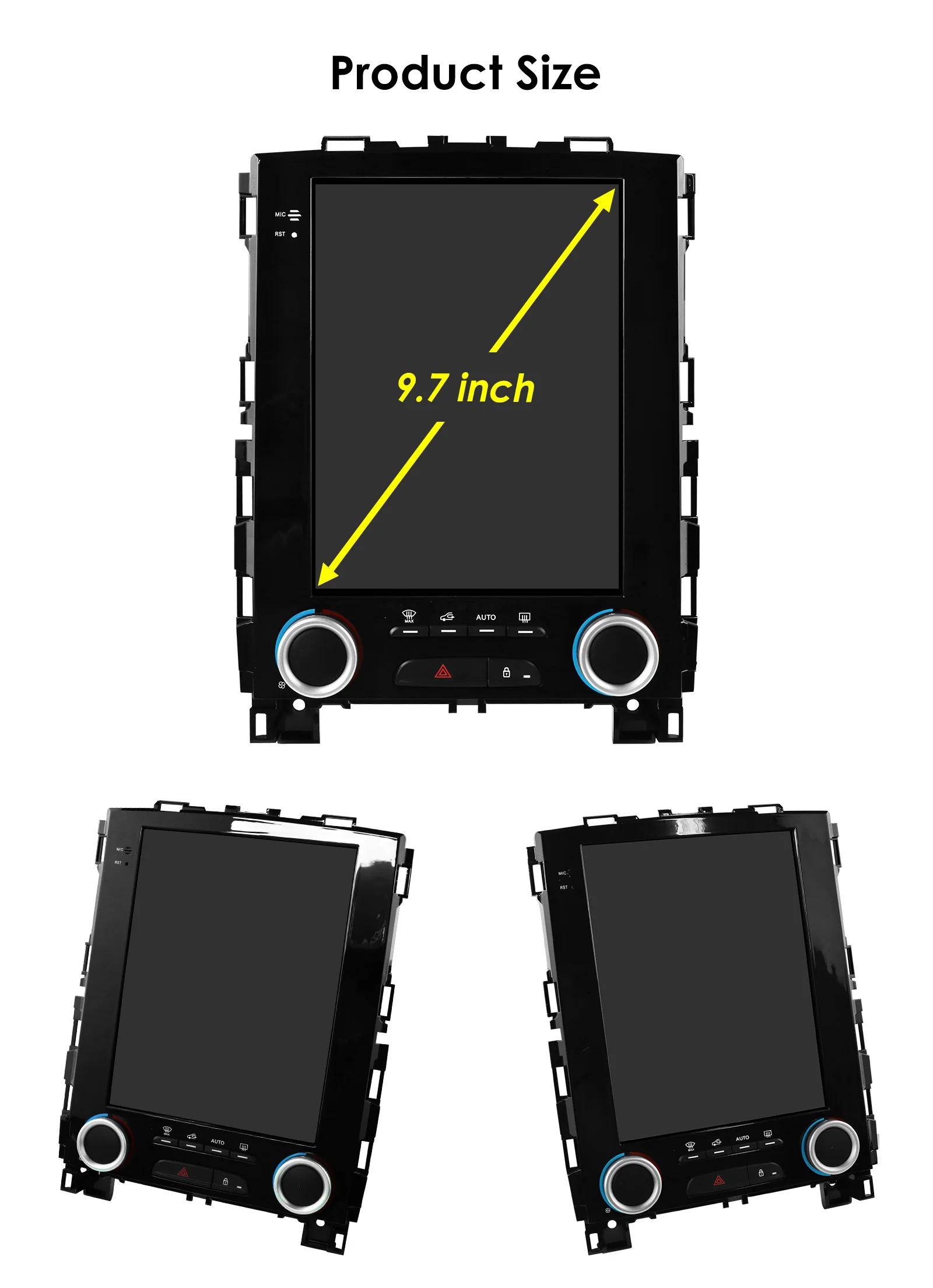 Hizpo Car Android For Renault Megane 4 Radio Samsung Koleos SM6 Talisman 2017 - 2019 For Tesla Style 4G WIFI GPS Navi Multimedia