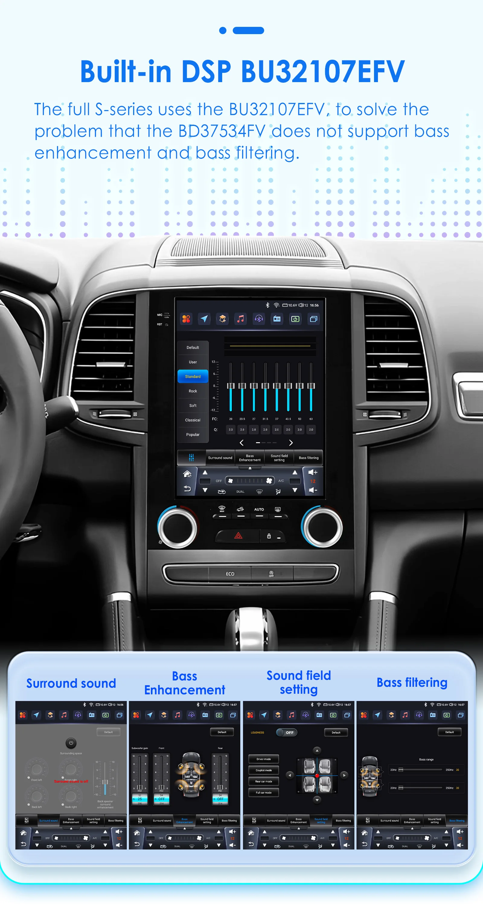 Hizpo Car Android For Renault Megane 4 Radio Samsung Koleos SM6 Talisman 2017 - 2019 For Tesla Style 4G WIFI GPS Navi Multimedia