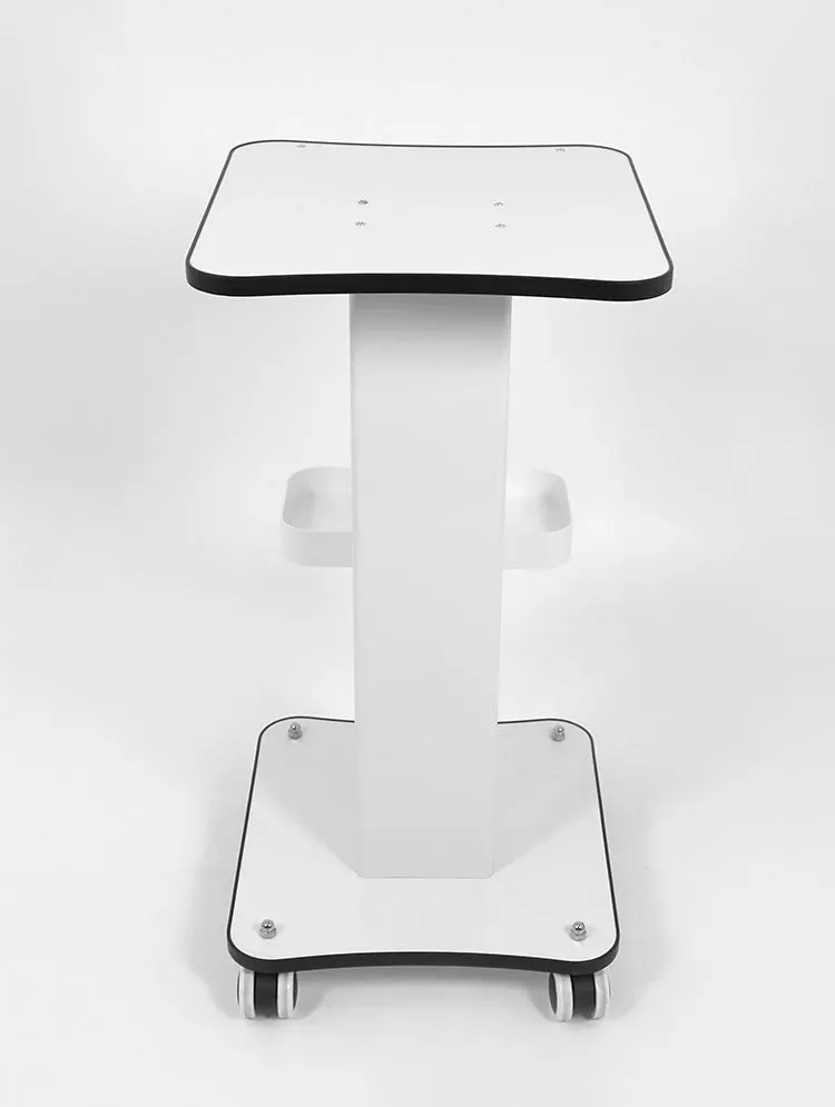NEWGAGA Beauty Salon Stand Rolling Trolley Machine Cart SPA Wheel Holder Storage Equipment Organizer 3 Tier with Push Handle