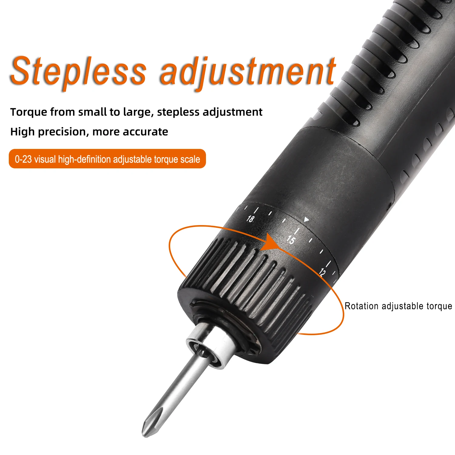 Adjustable Electric Screwdriver,Automatic Speed Industrial Torque Power Tool 36V Screw Drill Bit Optional,Electric Drill Repair