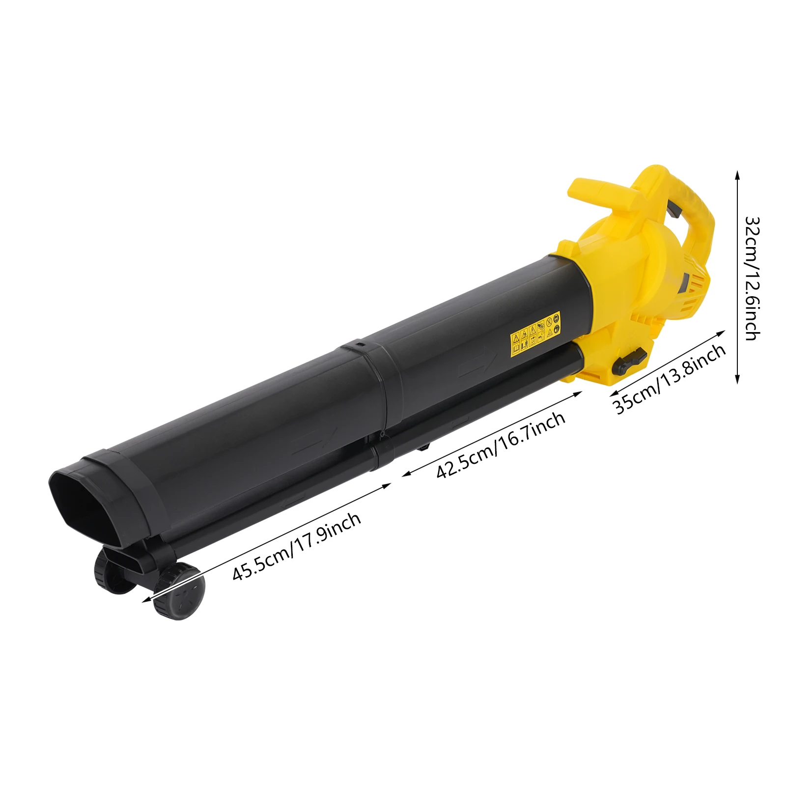 Electric Blade Blower Handheld Blade Blower Courtyard Garden Blower