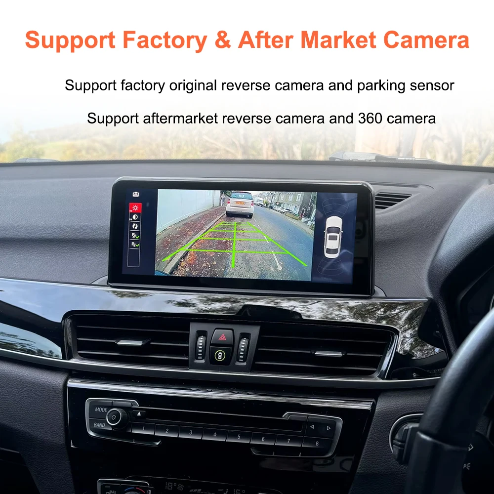 Bonroad 10.25 "Wireless Carplay Android Auto Linux Car Multimedia Player For BMW X1 F48 X2 F49 NBT System 2016-2017 Monitor Link