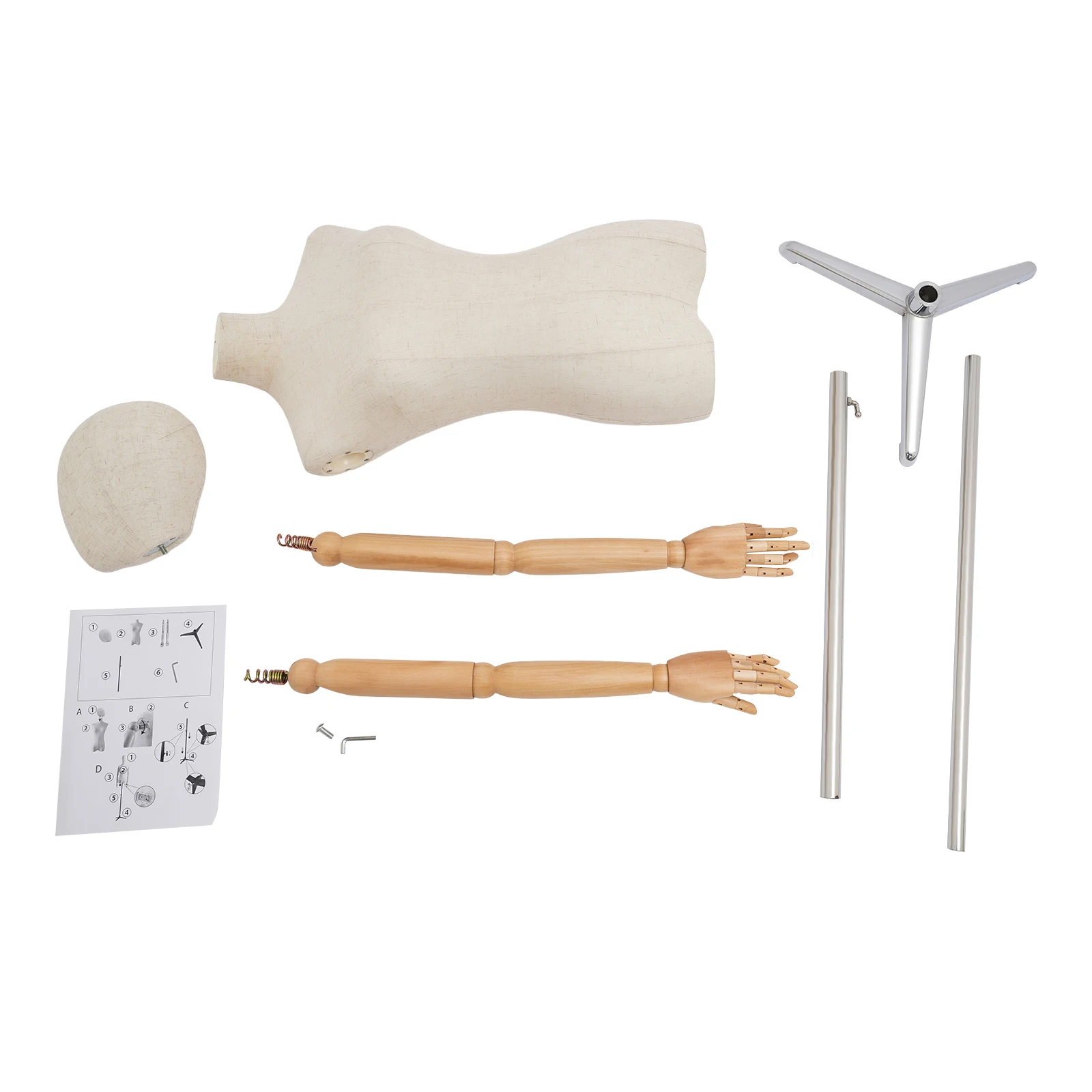 Female Mannequins Female Clothes Rack Mannequin Body Stand Half Body Female Nude Model