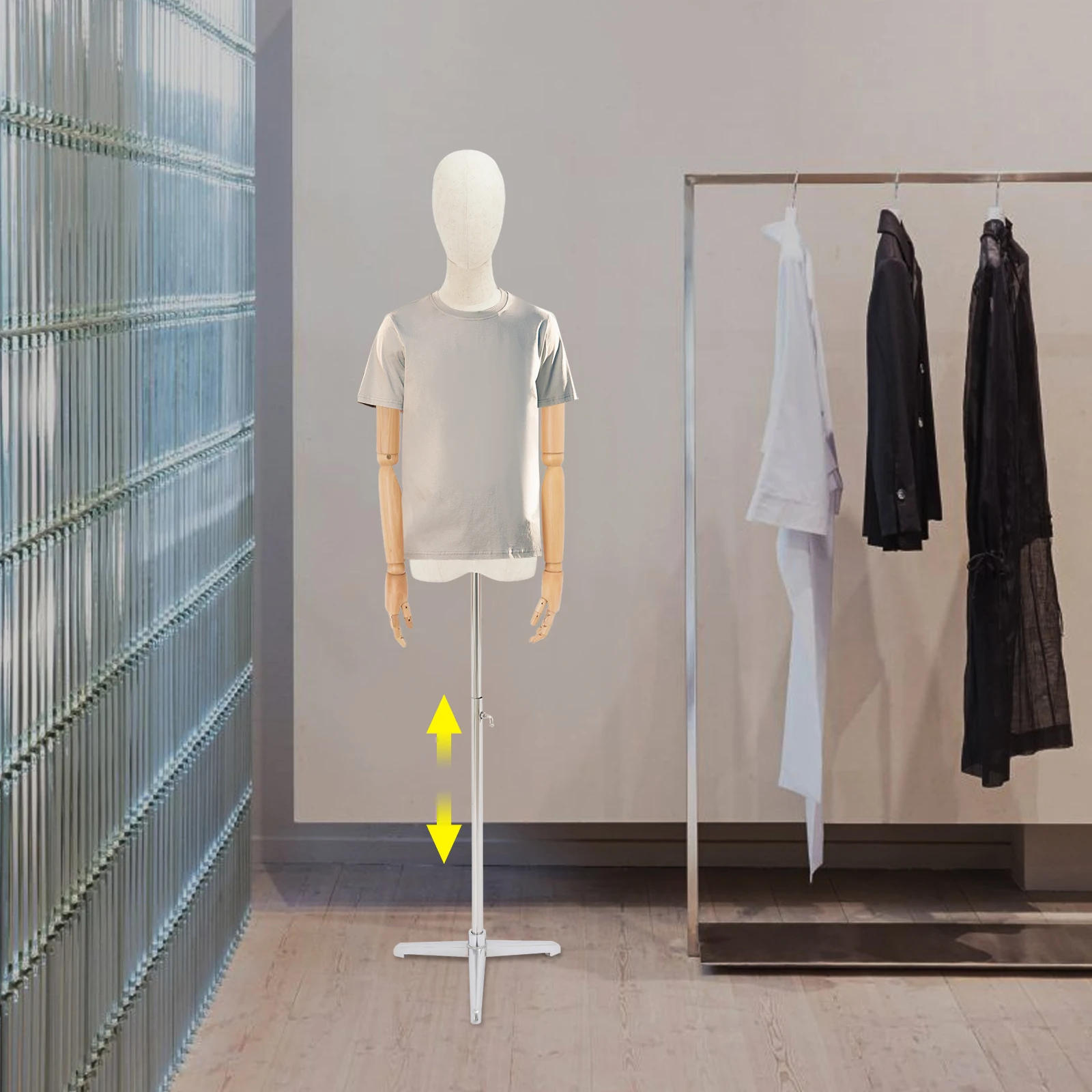 Female Mannequins Female Clothes Rack Mannequin Body Stand Half Body Female Nude Model