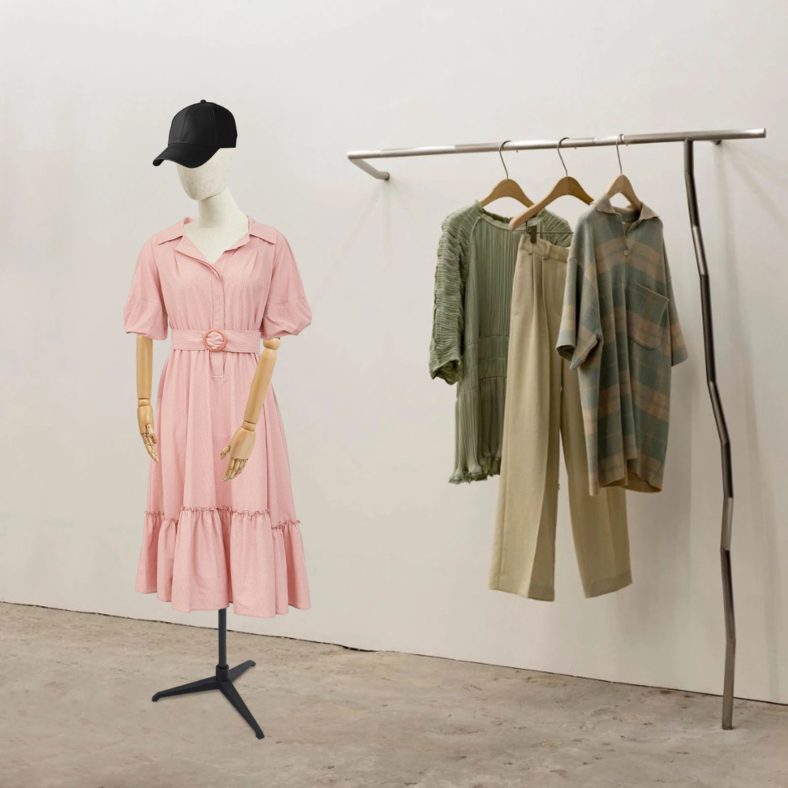 Female Mannequins Female Clothes Rack Mannequin Body Stand Half Body Female Nude Model