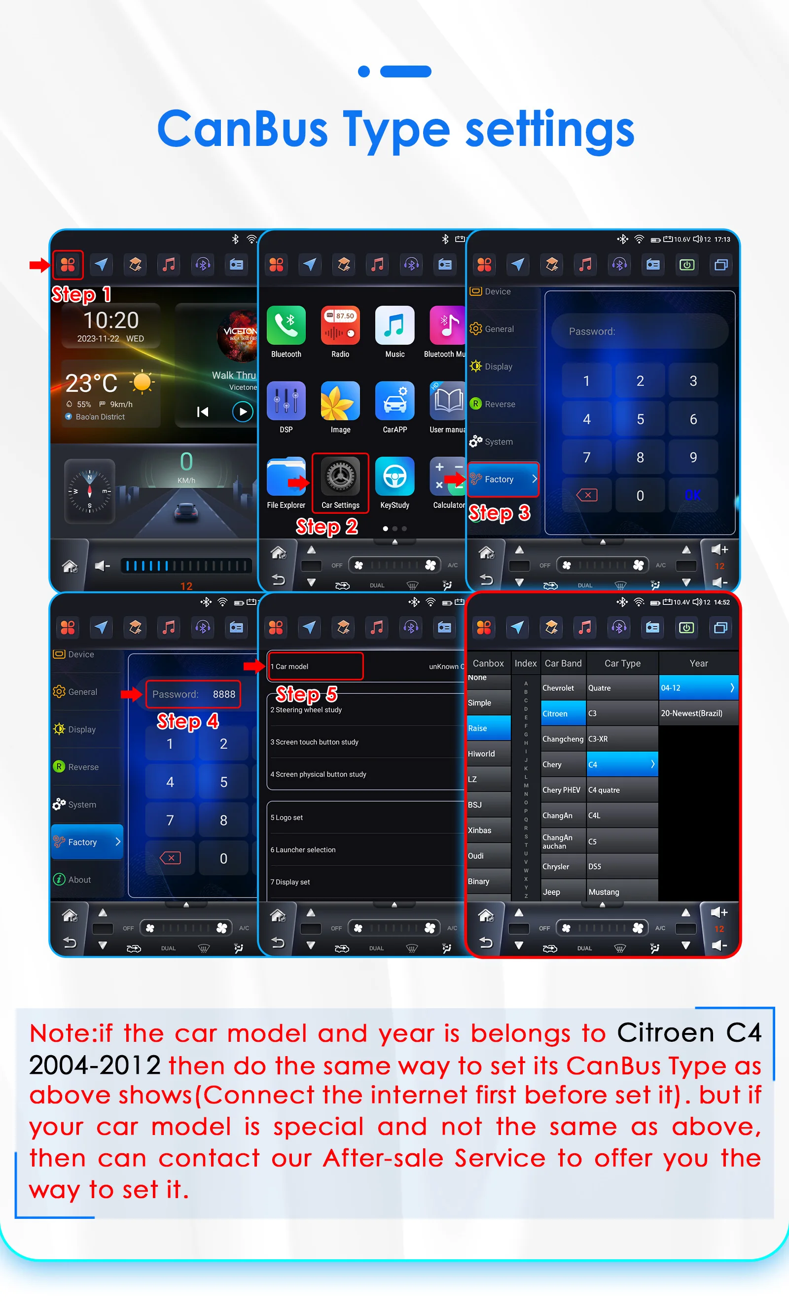 Hizpo 9.7" For Tesla Style Car Radio For for Citroen C4 C-Triomphe C- Quatre 2004 - 2012 Carplay Android Auto Electronic Devices