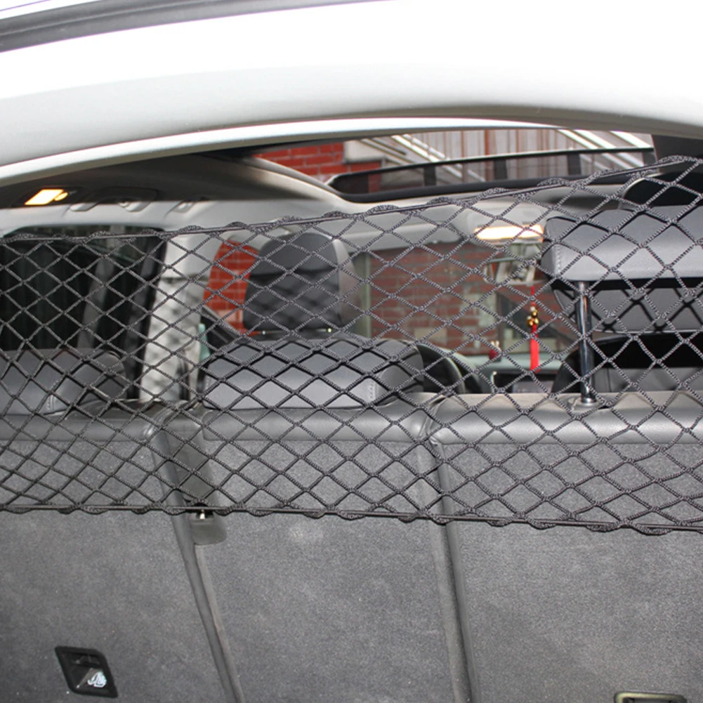 Dog Car Net Barrier Pet Car Divider Back Seat Barrier Net, Easy to Install and Remove, Car Dog Divider for SUV Trucks
