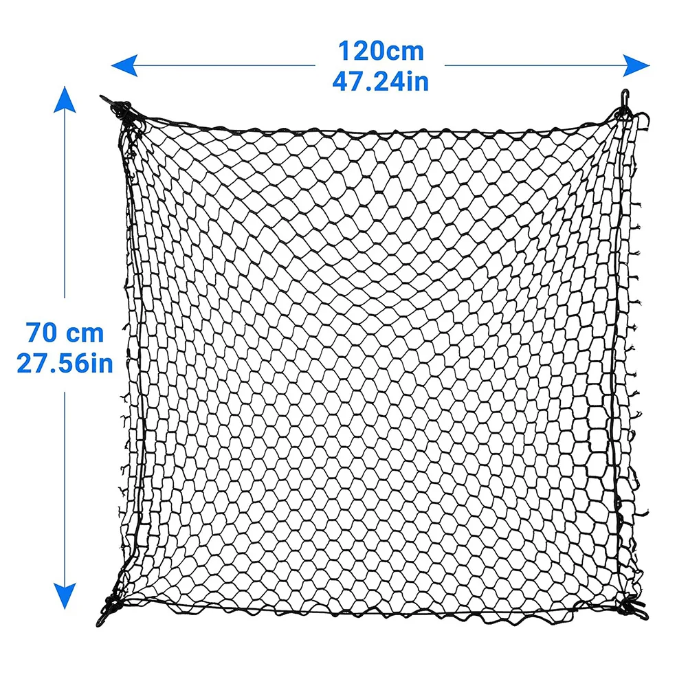Dog Car Net Barrier Pet Car Divider Back Seat Barrier Net, Easy to Install and Remove, Car Dog Divider for SUV Trucks